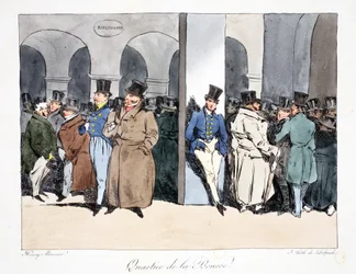 Quartier de la Bourse, illustration from 
